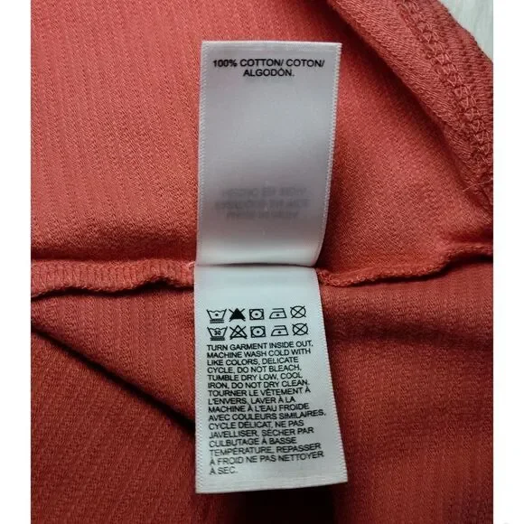 NWT|Lucky Brand Sleeveless Knot Front Peplum Top, SMALL - Picture 5 of 5